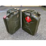 2x Jerry Cans