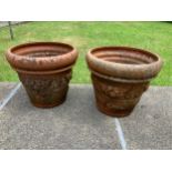 Pair of Terracotta Planters