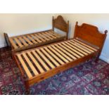 2x Pine Single Beds