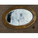 2x Oval Mirrors - 85 cm