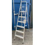 Five Tread Folding Aluminium Step Ladder