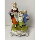 Dresden Porcelain Figurine - Yardleys Old English Lavender (Damaged)