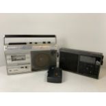 Pyle Radio Cassette Player, Panasonic Radio and Saisho Cassette Player