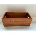 Small Wooden Hogwarts Box - 25cm x 12cm