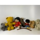 Vintage Soft Toys and Boomerang