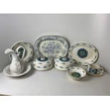 Meat Plate, Lord Nelson Pottery China, Washstand Jug and Bowl etc