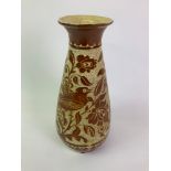CH Brannam Barnstaple North Devon Slipware Art Pottery Vase Signed WB for William Baron 1886 - 38.