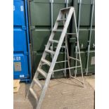 Eight Tread Folding Aluminium Step Ladder