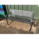 Metal Garden Bench