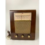 HMV1508 Valve Radio with Record Player in the Back