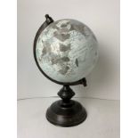 Globe on Wooden Stand