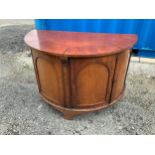 Victorian Mahogany Cabinet - 135cm W x 88cm H