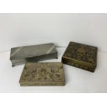 Decorative Metal Boxes and Contents Games