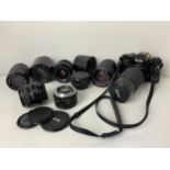 Ricoh Camera and Various Lenses