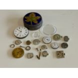 Watch Parts and Trinket Box