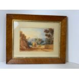 Maple Framed Watercolour - Visible Picture 33cm x 23cm