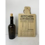 Whitebread Bottle, Chopping Board - Kitchen Conversions