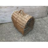 Wicker Cat Carrier