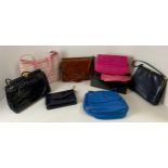 Handbags to Include Jacques Vert and Pink Leather Gloves