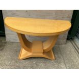 Demi Lune Hall Table - 26cm