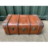 Leather Trunk (No Key)