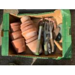 Terracotta Pots and Garden Tools