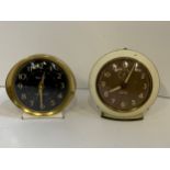 2x Vintage Baby Ben Westclox Clocks