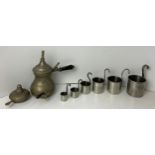 French Graduating Measuring Cups and Samovar
