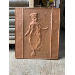 Beaten Copper Relief Picture - Dutch Boy