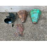 Rain Hoppers, Welcome Sign and Rabbit Wall Bell Pull