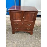 Mahogany Cabinet - 61cm W x 40cm D x 71cm H