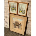 Framed Watercolours