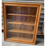 Pine Display Cupboard - 58cm x 47cm