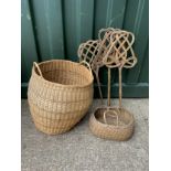 Log Basket, One Other and Carpet Beaters
