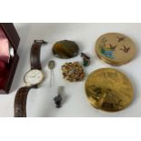 Rotary Watch, Brooches and Powder Compacts