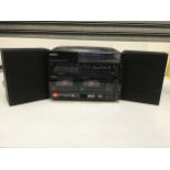 Sashio Twin Cassette Stereo Midi System