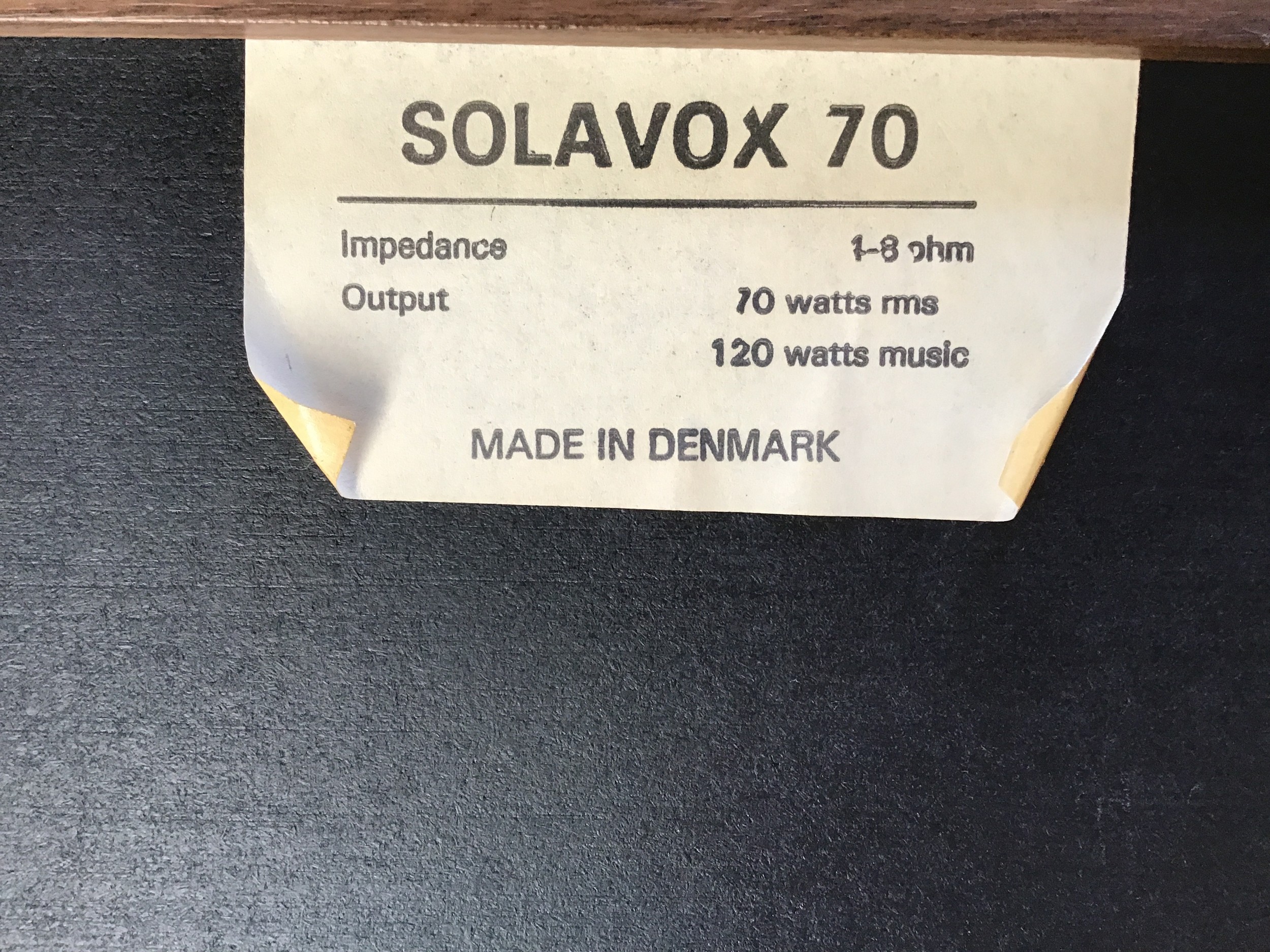 Pair of Solavox Speakers - Image 2 of 3