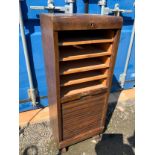 Tambour Front Cabinet