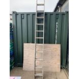 Extending Aluminium Ladders