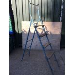 Old Metal Step Ladder