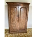 Victorian Mahogany Compactum Wardrobe