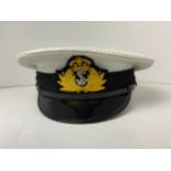 Royal Navy Officers Cap - Size Large