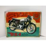 Reproduction Metal Sign - BSA