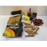 Sandpaper and Abrasive Pads etc