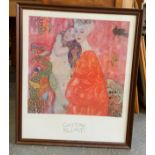 Framed Klimt Print