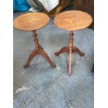 Pair of Tripod Wine Tables