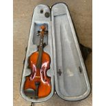 3/4 Violin in Case - 56cm Long
