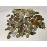 Mixed Coins and French Bank Notes