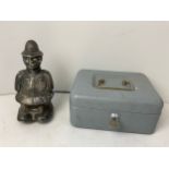 Policeman Money Box and Cash Tin with Key