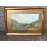 Framed Picture - Oke and Steeperton Tor, Dartmoor